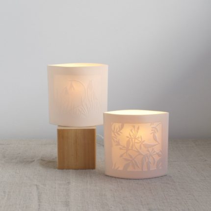 Jasmine Ellipse Porcelain Lamp - Image 5