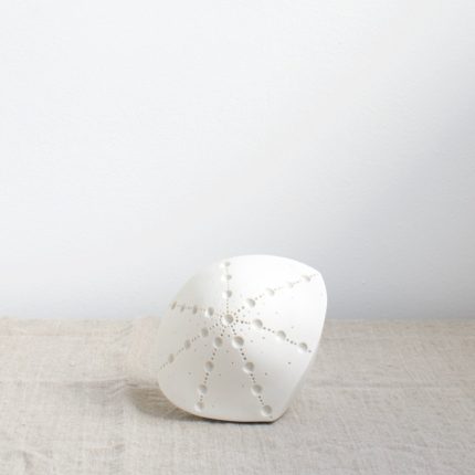 Greater Spotted Naked Point Urchin Porcelain Lamp