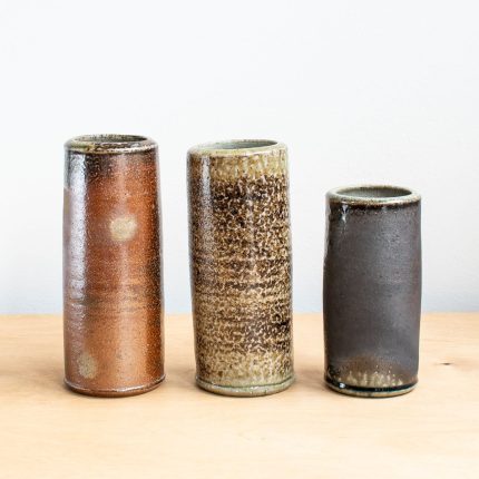 Stoneware Cylinder Vase - Image 2