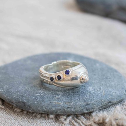 Candela Ring with Sapphires