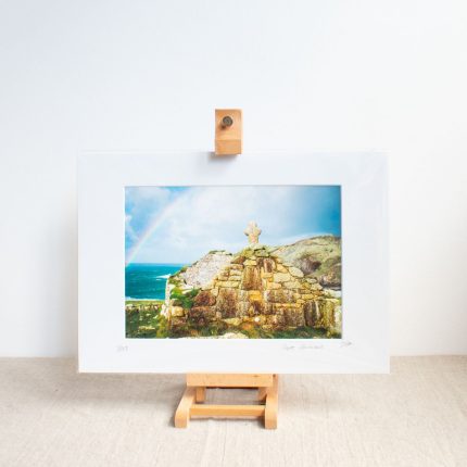 Limited Edition mounted photograph of Cape Cornwall by Sarah Hertzog