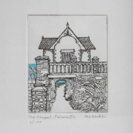 The Chapel Framed Etching - Image 5