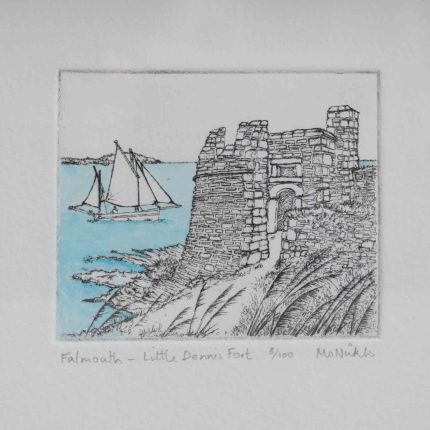 Little Dennis Framed Etching - Image 3