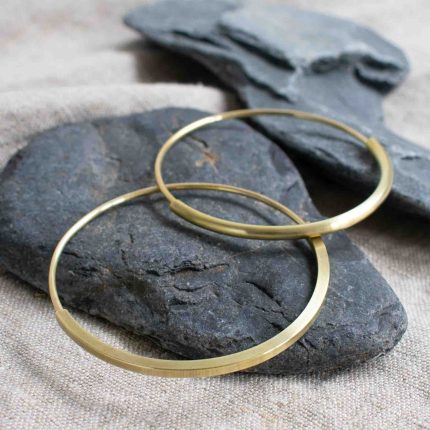 Brass Tube Spinner Bangle