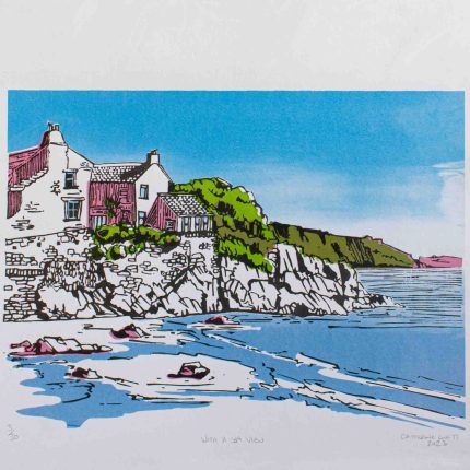 With a Sea View Limited Edition Print - Image 2