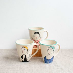 Swimmer Large Mug