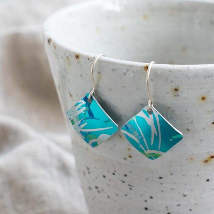 Square Drop Earrings - Image 3