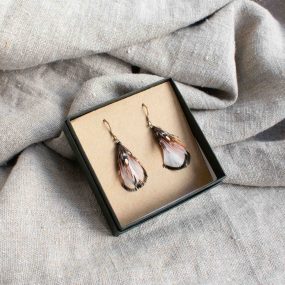 Guinea And Jungle Fowl Earrings