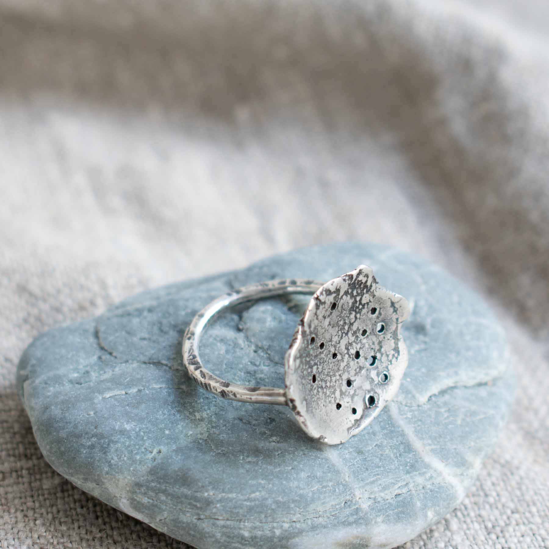 handmade silver ring