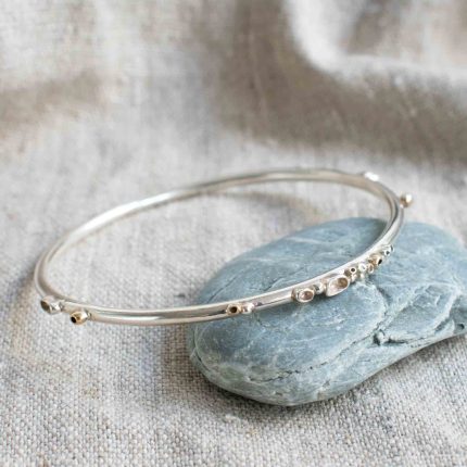 Barnacle Silver & Gold Bangle