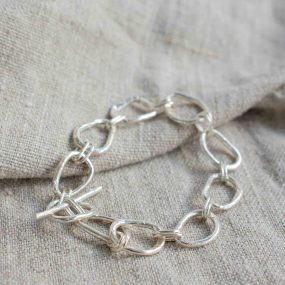 Men An Tol Silver Bracelet