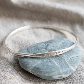 The Sea Silver Bangle