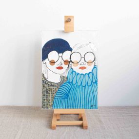 Friends In Jumpers Limited Edition A4 Print