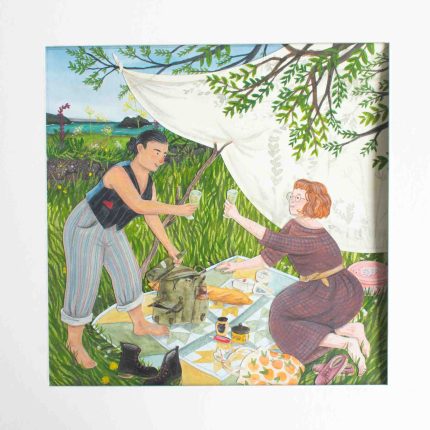 Sunny Picnic Original Collage - Image 2