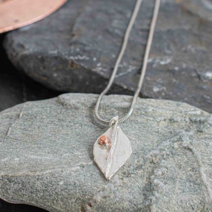 Silver Leaf Pendant - Image 3