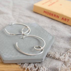 Loop D Loop Hoop Earrings