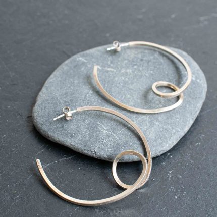 Loop D Loop Hoop Earrings - Image 3