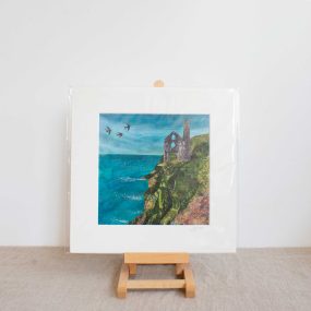 Tin Mine Mounted Print