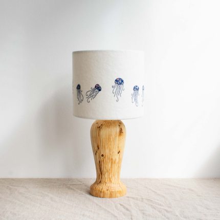 Spalted Sycamore Wooden Lamp Base - Image 2