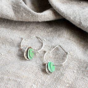 Men An Tol Enamel Drop Earrings