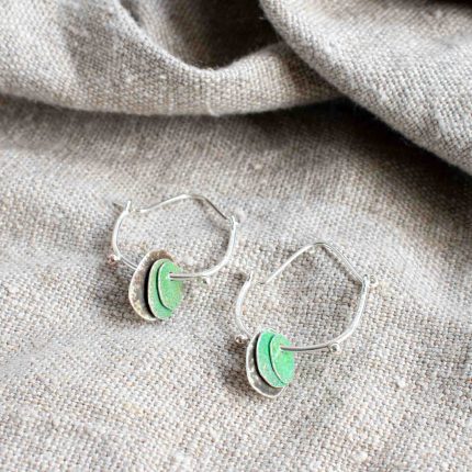 Men an Tol Enamel Drop Earrings