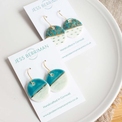 Lustre Drop Earrings - Image 3