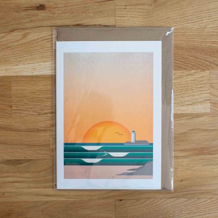 Single Fin Collective Surf Greeting Card - Image 2