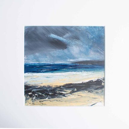 Stormy Skies Original Unframed Painting - Image 2