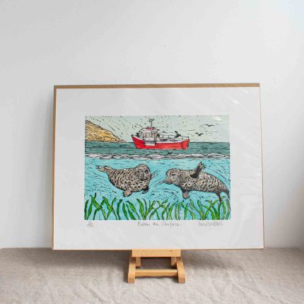 Below the Surface Limited Edition Woodblock Print