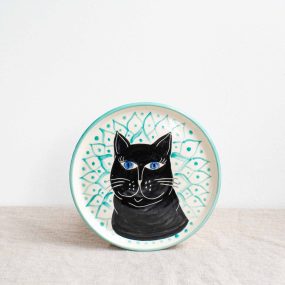 Black Cat Plate