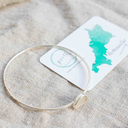 Seaglass Bangle (White - Porthminster)