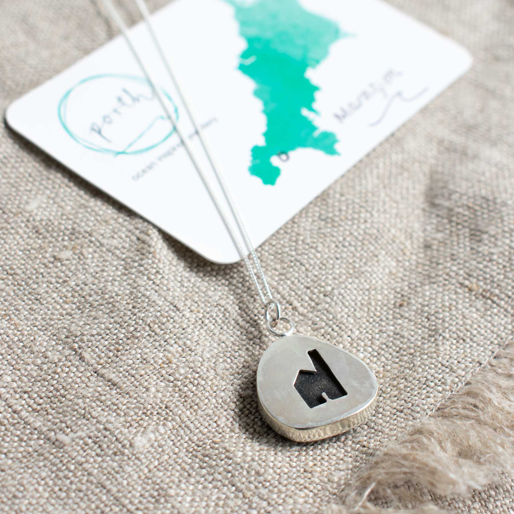 Seaglass Cutout Pendant (Pirate - Marazion) - Image 2