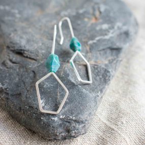 Apatite Drop Earrings