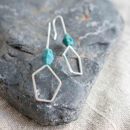 Apatite Drop Earrings