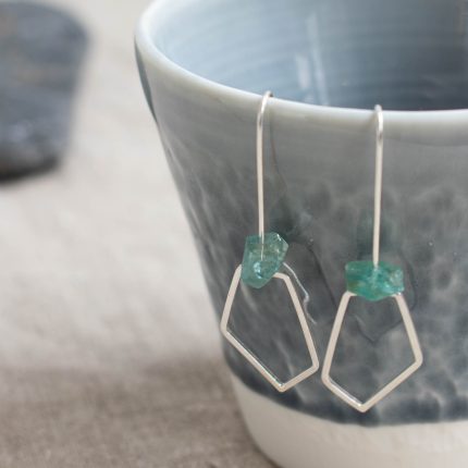 Apatite Drop Earrings - Image 3