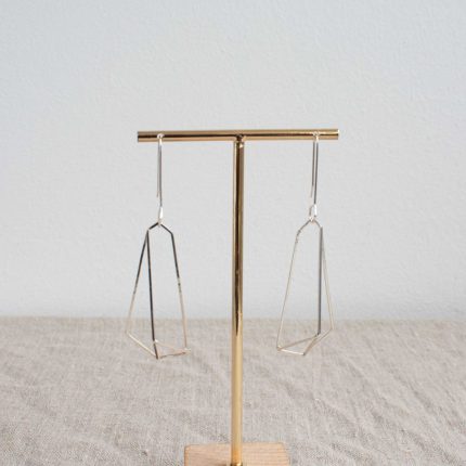 Geo Drop Earrings - Image 2