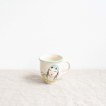 Swimmer Small Mug - Image 4