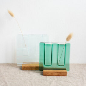 Square Stem Vase Large