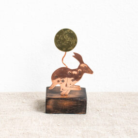 Full Moon Running Hare