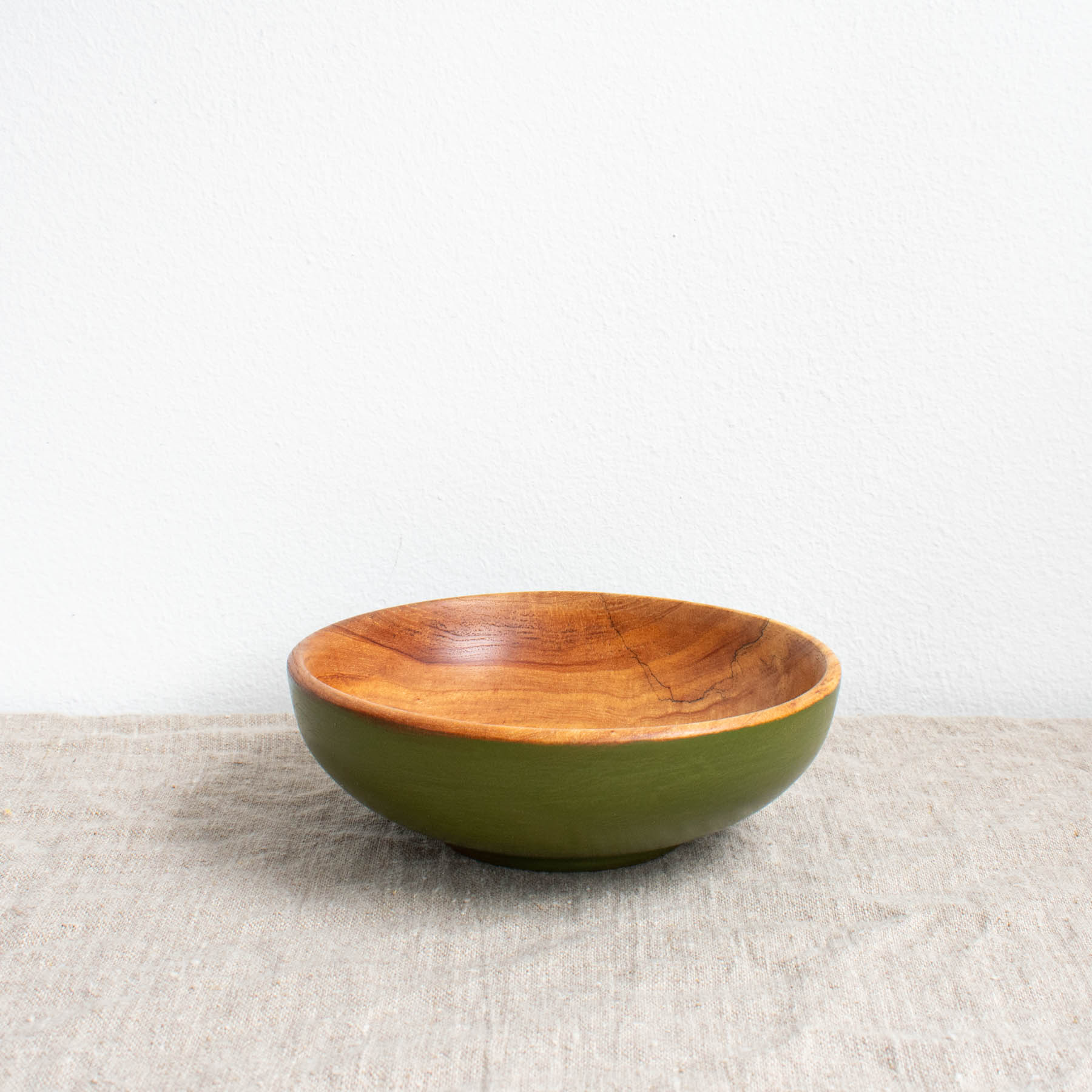 #1319 Cornish Elm Bowl in Green