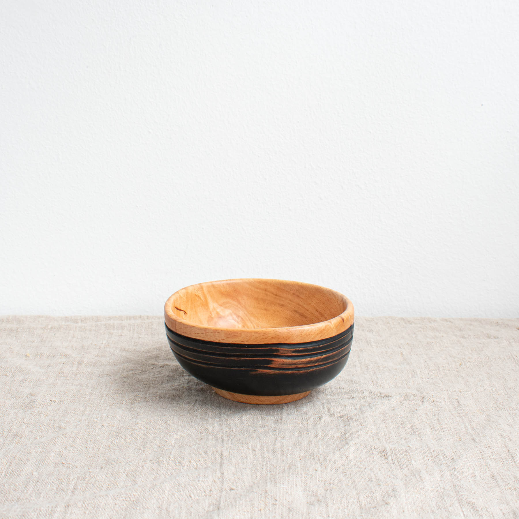 #1323 Cornish Beech Bowl in Black