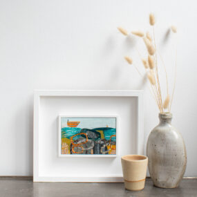 At Rest Original Mixed Media & Collage