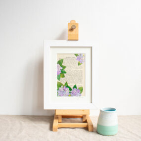 Falmouth Town Original Collage