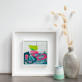 Love Boat Original Mixed Media & Collage