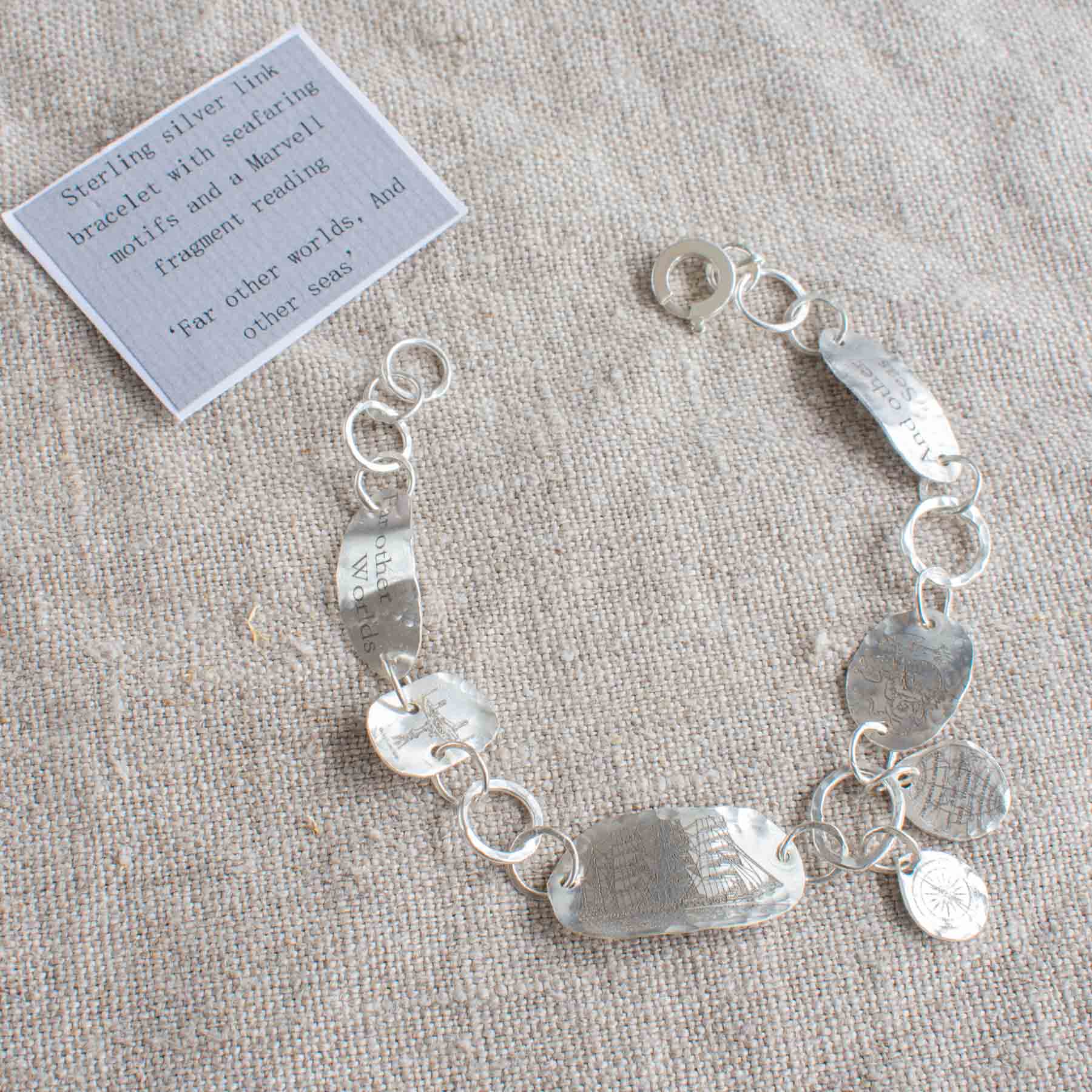 "Far Other Worlds" Link Bracelet - Image 3