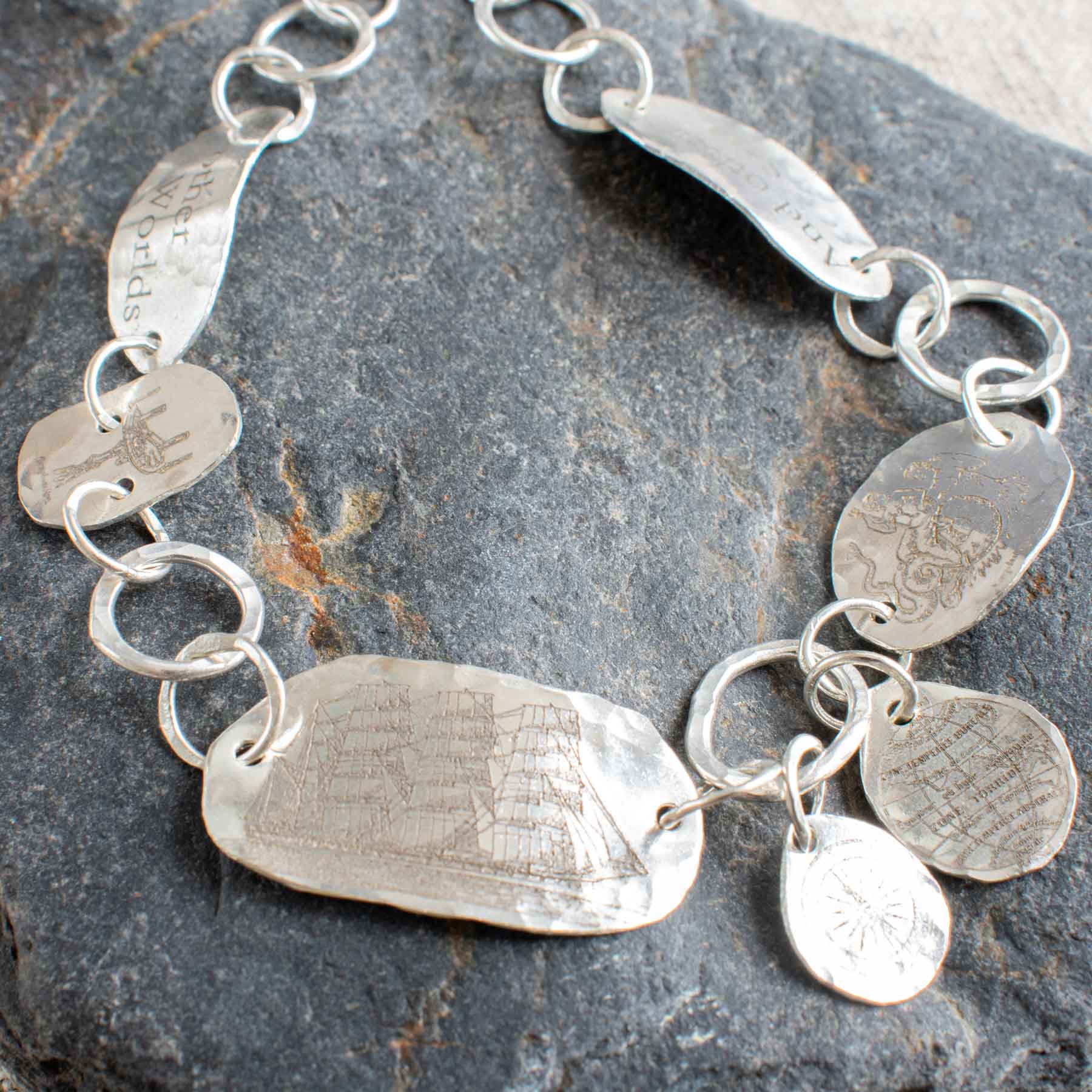 "Far Other Worlds" Link Bracelet - Image 2