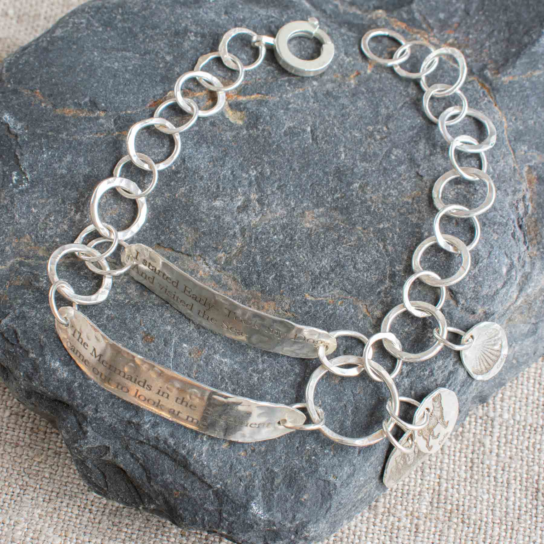 "I Started Early" Link Bracelet