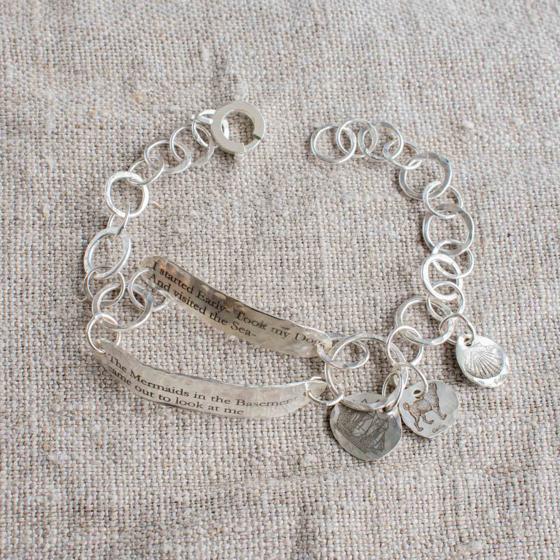 "I Started Early" Link Bracelet - Image 5