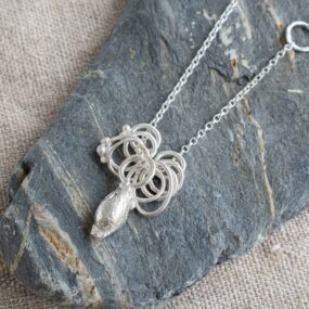 Silver Pod Necklace