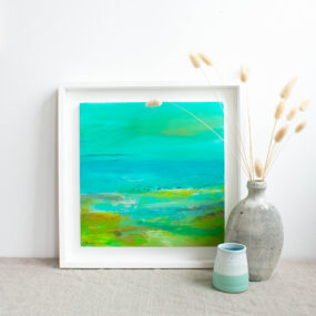 Turquoise Seas Original Painting